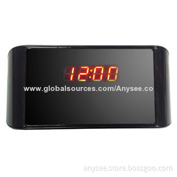 Home Surveillance Digital Clock Camera